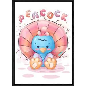 Tableau autruche – 32x42