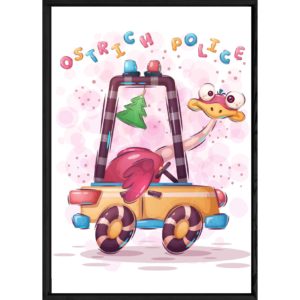 Tableau autruche – 32x42