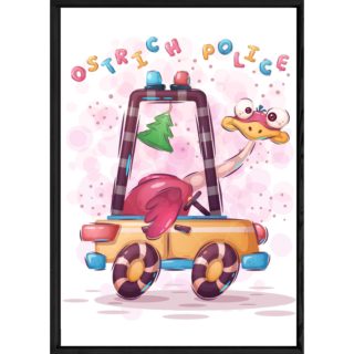 Tableau autruche – 23x32