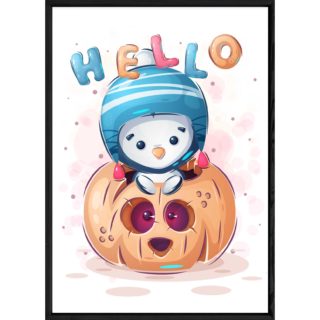 Tableau animal penguin – 23x32