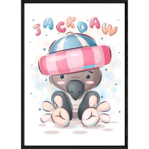 Tableau animal oiseau – 23x32