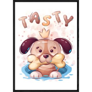 Tableau animal chien – 23x32