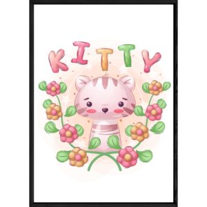 Tableau animal chat – 32x42