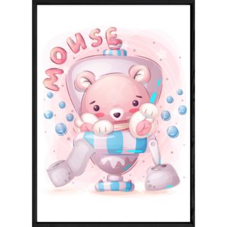 Tableau animal souris – 23x32