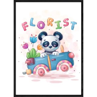 Tableau animal panda – 23x32
