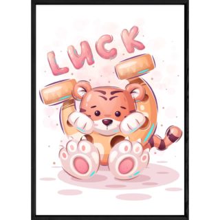 Tableau animal tigre – 23x32