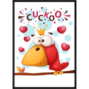 Tableau animal oiseau – 23x32