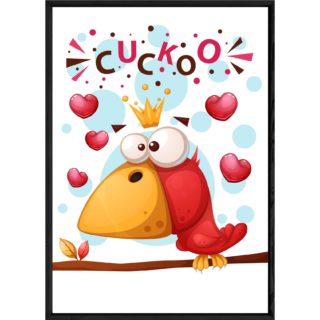 Tableau animal oiseau – 23x32