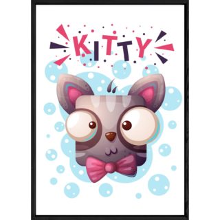 Tableau animal chat – 23x32