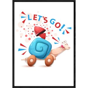 Tableau animal escargot – 32x42