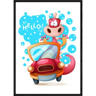 Tableau animal dinosaure – 23x32