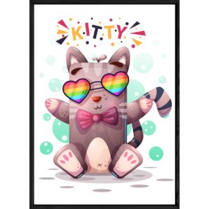 Tableau animal chat – 32x42