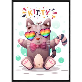 Tableau animal chat – 23x32