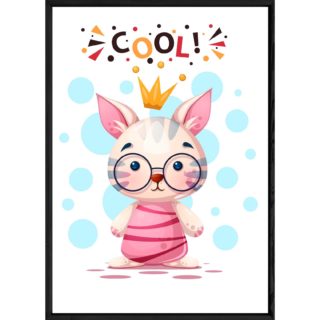 Tableau animal chat – 23x32