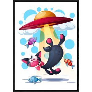 Tableau animal chat – 23x32