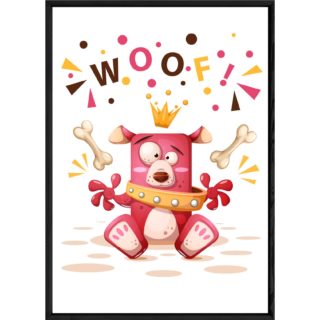 Tableau animal chien – 23x32