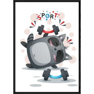 Tableau animal raton laveur – 23x32