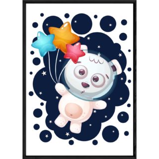 Tableau animal ourson – 23x32