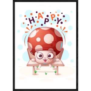 Tableau légume champignon – 32x42