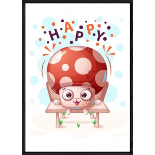 Tableau légume champignon – 23x32