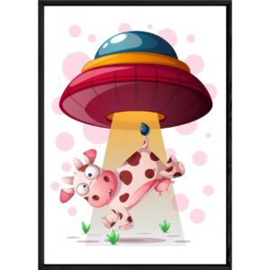 Tableau animal vache – 23x32