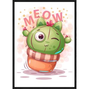 Tableau plante cactus – 32x42