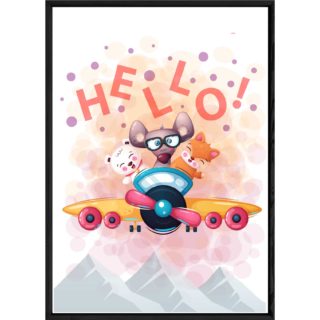 Tableau animal souris – 23x32