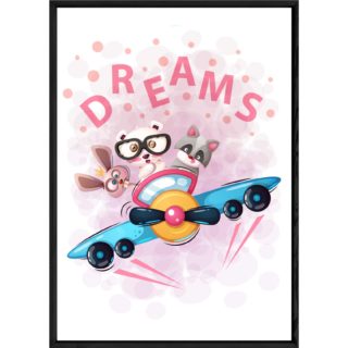 Tableau animal lapin – 23x32