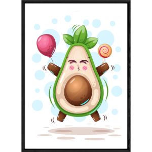 Tableau fruit avocat – 23x32