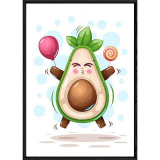 Tableau fruit avocat – 23x32