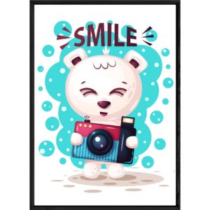 Tableau animal ourson – 32x42