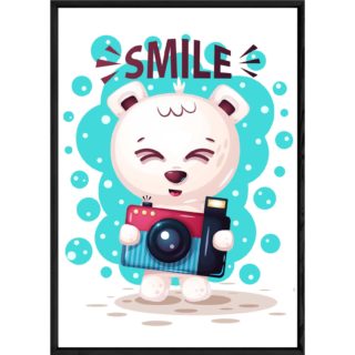 Tableau animal ourson – 23x32