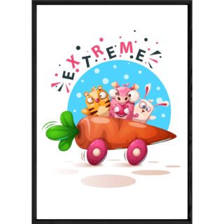 Tableau multi-animaux – 23x32