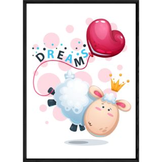 Tableau animal mouton – 23x32