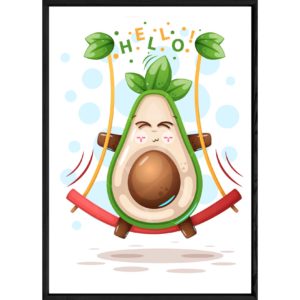 Tableau fruit avocat – 32x42