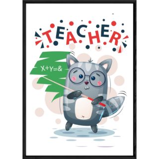 Tableau animal chat – 23x32