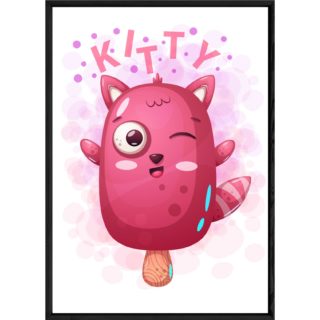 Tableau animal chat – 23x32