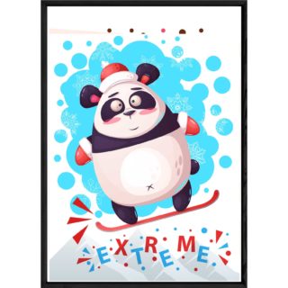 Tableau animal panda – 23x32