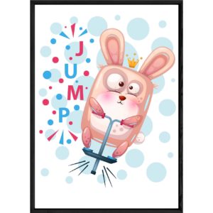 Tableau animal lapin – 32x42