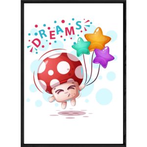 Tableau légume champignon – 32x42