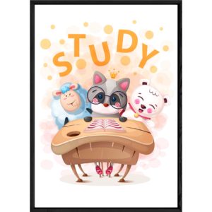 Tableau friend animaux – 23x32