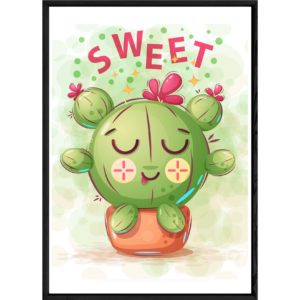 Tableau plante cactus – 32x42