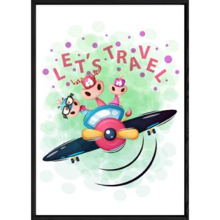 Tableau animal dinosaure – 23x32