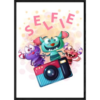 Tableau animal monster – 23x32