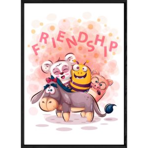 Tableau multi-animaux – 23x32