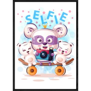 Tableau animal souris – 32×42