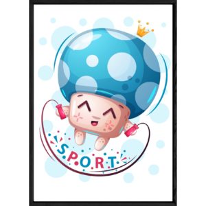 Tableau légume champignon – 32x42