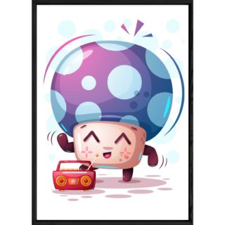 Tableau légume champignon – 23x32