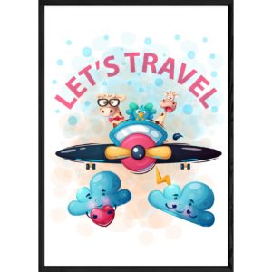 Tableau animal girafe – 32x42