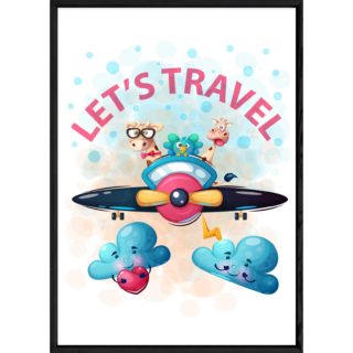 Tableau animal girafe – 23x32